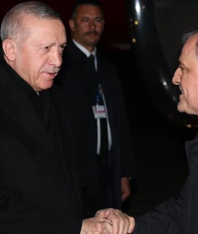 Türkiye Cumhurbaşkanı Recep Tayyip Erdoğan, Azerbaycan'ın başkenti Bakü'ye ziyaret gerçekleştirdi.